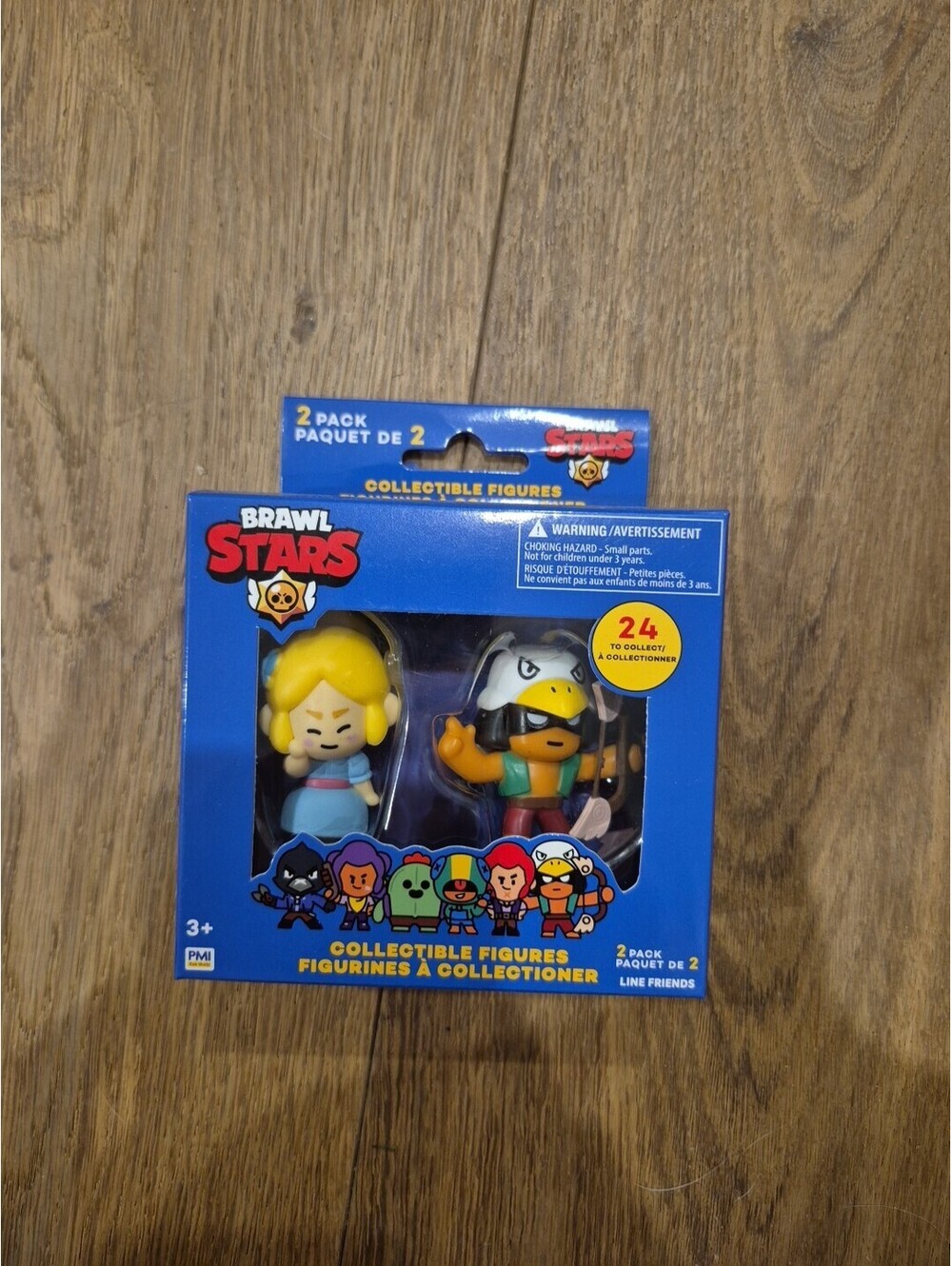 BRAWL STARS COLLECTIBLE FIGURES 2-PACK | PIPER + BO NEW SEALED
